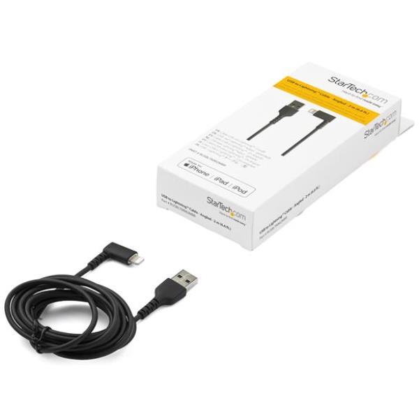 Cavo USB angolare a Lightning - Apple Mfi da 2m