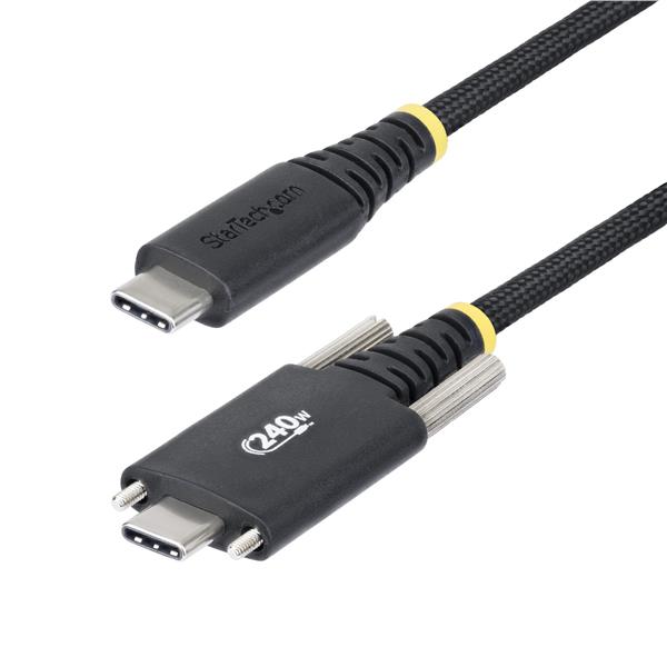 Cavo di Ricarica USB-C da 3m, Chiusura a Vite Laterale