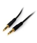 Cavo audio stereo slim 90 cm 3,5 mm M/M