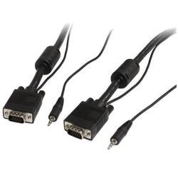 Cavo coassiale VGA 2 m con audio HD15 M/M
