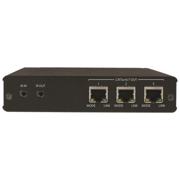 Kit extender HDBaseT a 3 porte HDMI via Cat5