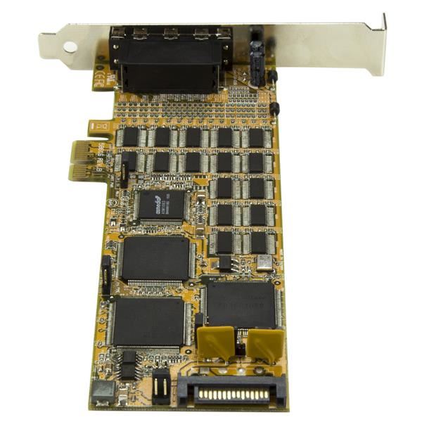 Scheda PCIe 16 porte DB9 RS232