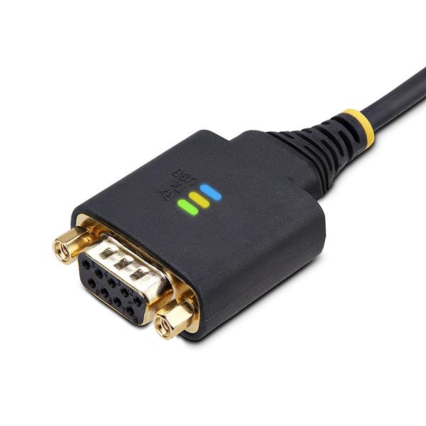 Cavo USB a Seriale Null Modem da 3 mStruttura robusta in TPE