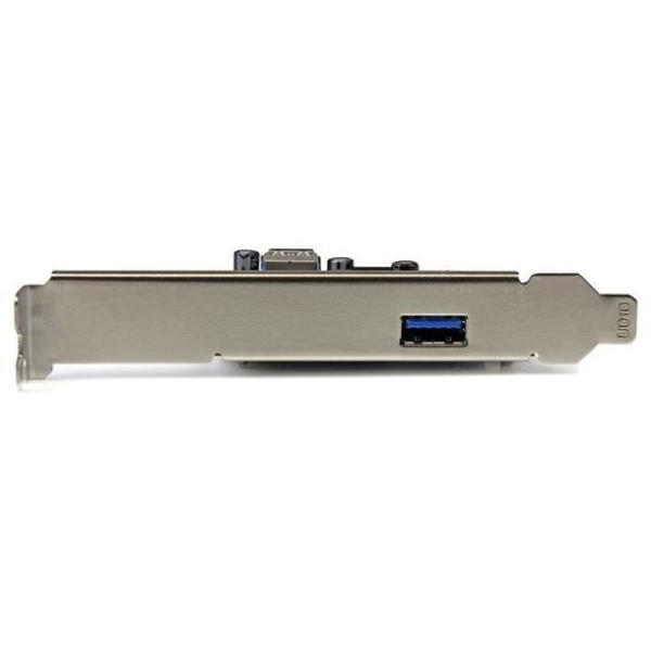 Scheda PCIe USB 3.1 a 2-porte (10Gbps) - ext/int