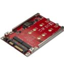 Adattatore per 2 SSD M.2 a SATA per alloggio 2,5"