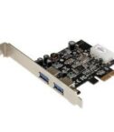 Scheda PCIe USB 3.0 a 2 porte