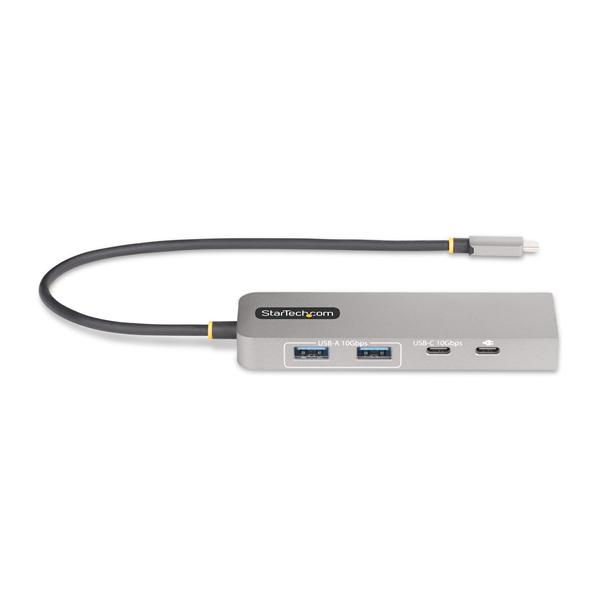 Hub USB-C a 3 porte con Ethernet da 2,5 Gbps e porta Power Delivery Pass-through da 100W