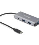 Hub USB-C a 4 porte 3x USB-A 1x USB-C