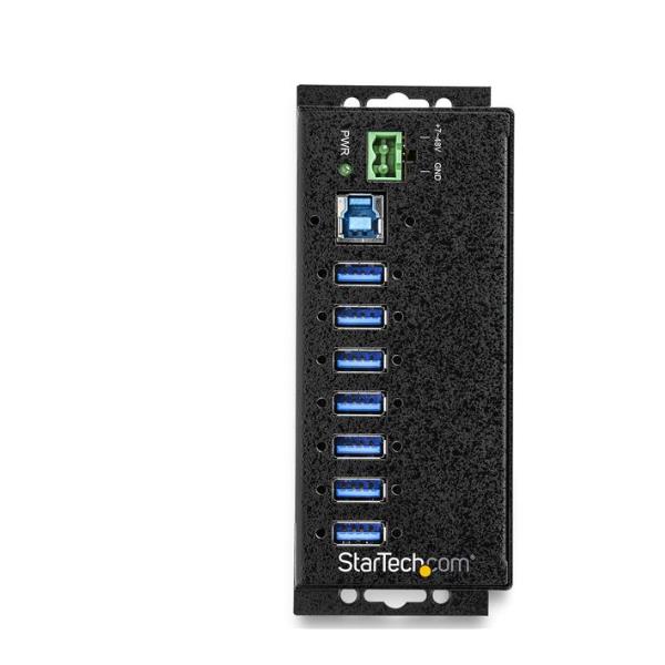Hub USB 3.0 industriale a 7 porte - Alimentato