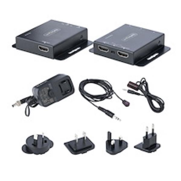 HDMI EXTENDER VIA ETHERNET 4K