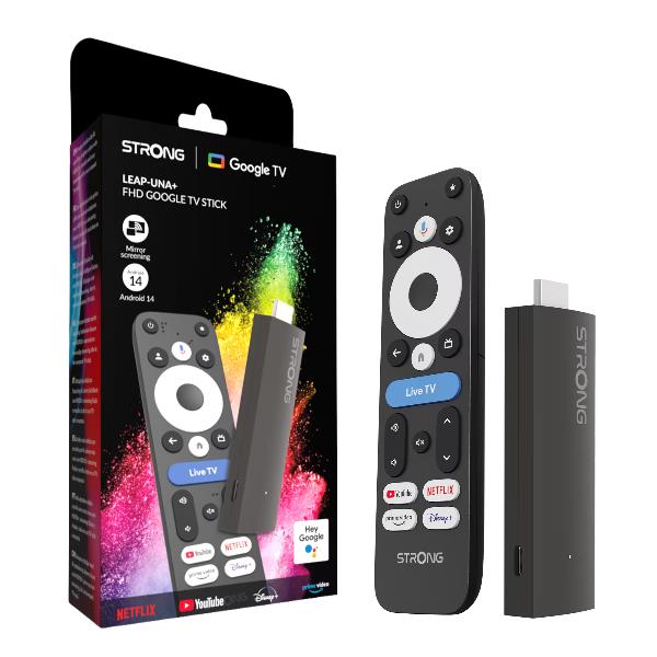 GOOGLE TV DONGLE 4K UNA+