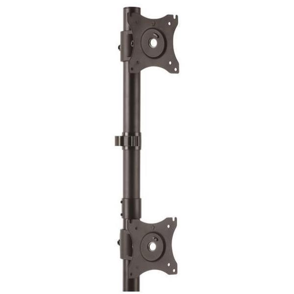 Supporto Verticale da Scrivania per 2 Monitor VESA