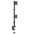 Supporto Verticale da Scrivania per 2 Monitor VESA