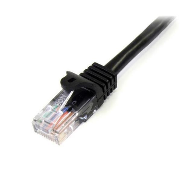 Cavo di rete CAT 5e - 1m Nero