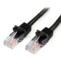 Cavo di rete CAT 5e - 1m Nero