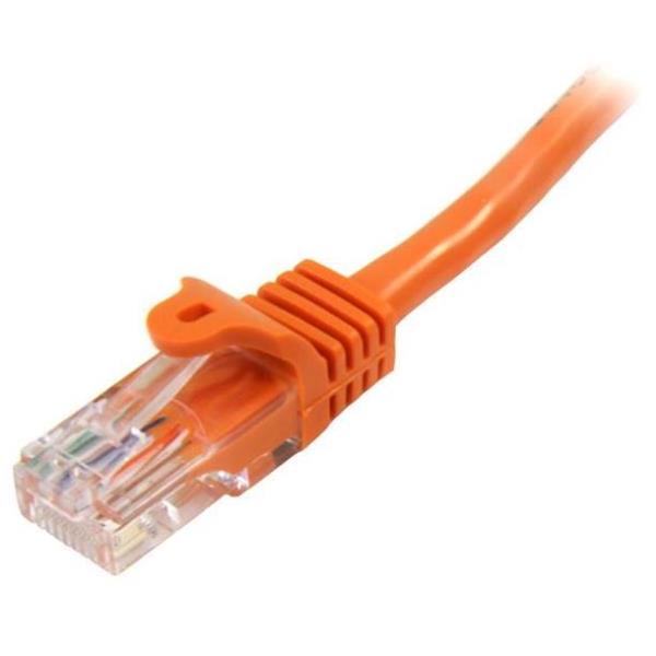Cavo di rete CAT 5e Arancio 1m