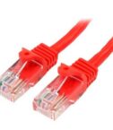Cavo di rete CAT 5e Rosso 1m