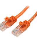 Cavo di rete CAT 5e Arancio 2m
