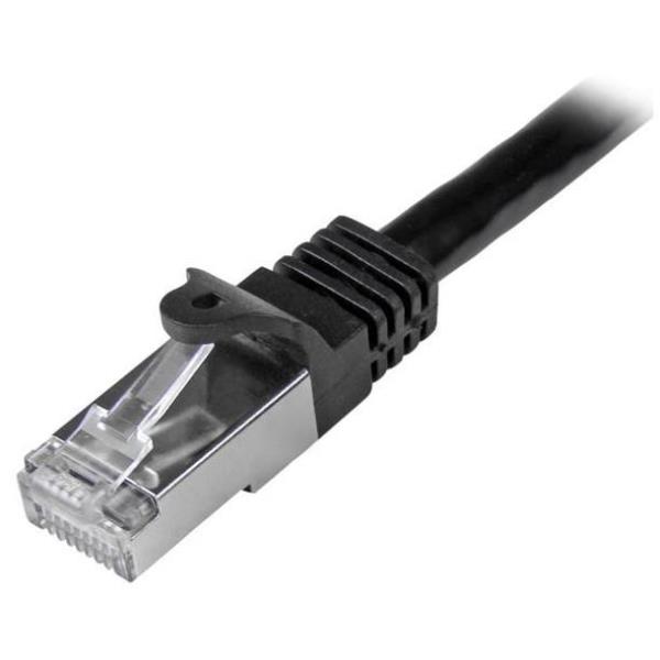 Cavo di rete Cat6 Ethernet Patch RJ45 SFTP da 50 cm - Nero