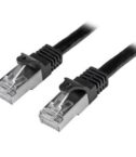 Cavo di rete Cat6 Ethernet Patch RJ45 SFTP da 50 cm - Nero