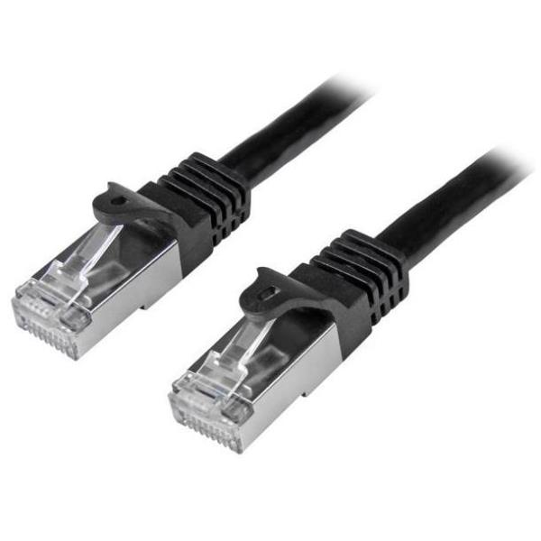 Cavo di rete Cat6 Ethernet Patch RJ45 SFTP da 50 cm - Nero