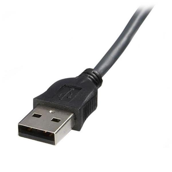 Cavo KVM ultra-sottile VGA USB 2 in 1 1,8 m