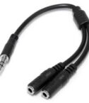 Adattatore Stereo Splitter 3,5mm M/F