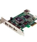 Scheda USB PCIe a 4 porte LP
