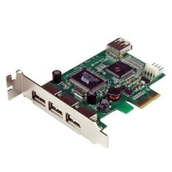 Scheda USB PCIe a 4 porte LP