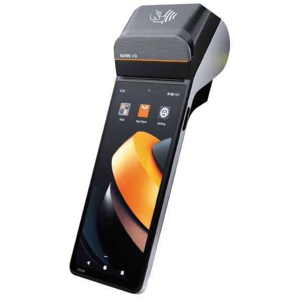 V3 DISPLAY 6,75" , WIFI, LTE, BTLE, 3GB/32GB, DOPPIA CAM, STAMPANTE 58MM, NFC, ANDROID 13 GMS