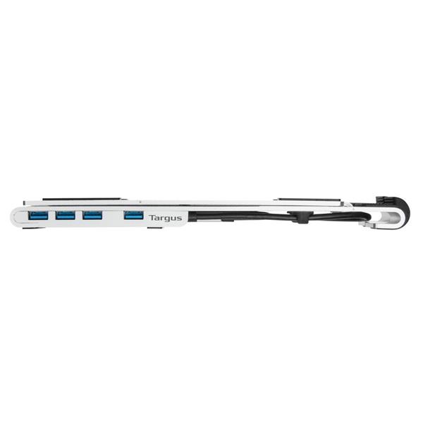 Supporto Portatile con Hub USB-A Integrato