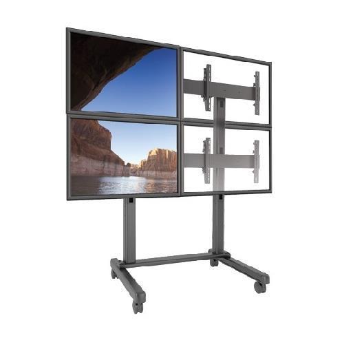 CARRELLO VIDEOWALL 2X2