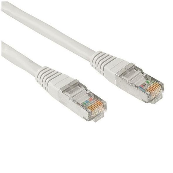 NILOX TECH - Cavo di rete UTP Ethernet RJ CAT. 5E, maschio a maschio, lunghezza cavo 0.5 mt, impedenza 100 ohm