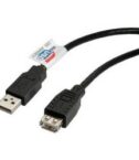 NILOX TECH - Cavo con connettore USB-A 2.0 a connettore USB-A 2.0, maschio a maschio, lunghezza cavo 3 mt, velocità max trasferimento: 480 Mbit/s, schermato