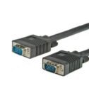 NILOX TECH - Cavo con connettore VGA a connettore VGA, maschio a maschio, lunghezza cavo 2 mt