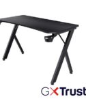 SCRIVANIA GAMING DESK - TRUST GXT 700 OMNIUS - NERO