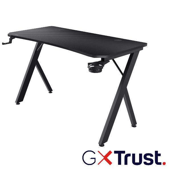 SCRIVANIA GAMING DESK - TRUST GXT 700 OMNIUS - NERO
