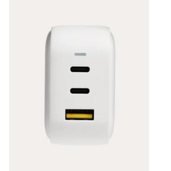 Caricabatteria multiplo da parete USB-A/USB-C GaN da 65W
