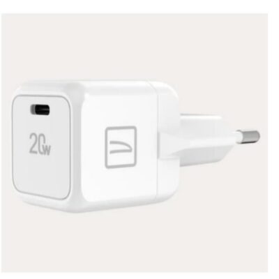 Caricabatteria GaN da parete USB-C da 20W