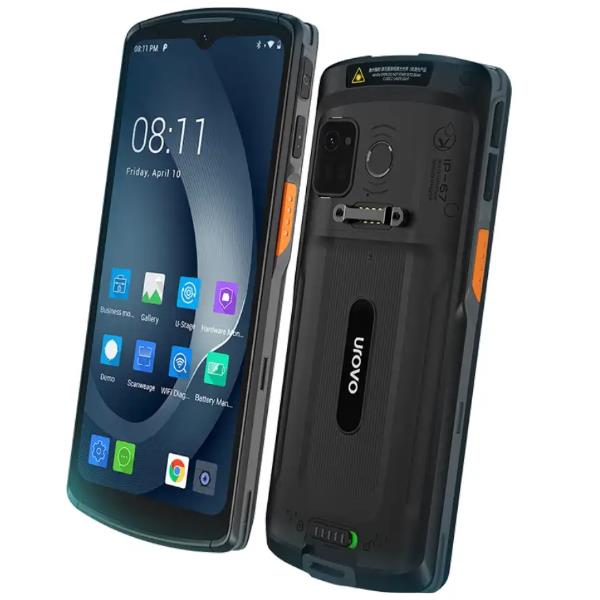DT66, DISPLAY 6.5”, ANDROID 13 (AER), OCTA-CORE 2.4GHZ, SCANNER FLEXRANGE 1D/2D, NFC, 5G, WIFI 6E, BT 5.2, 8/128GB, CAMERA 5/13MP, IP67, ALIMENTATORE, USB, HANDSTRAP INCLUSI