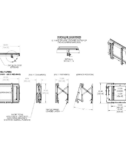 PFW 6870 Modulo videowall pop-out a parete per schermi