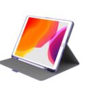 Custodia TekView con porta Apple pencil per iPad 10.2'' - Lilla/Viola