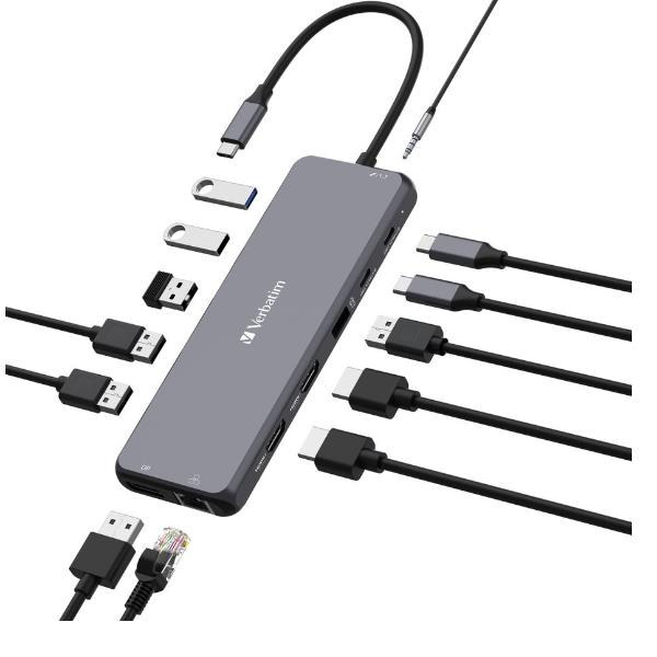 USB C ProMULTIP.13 IN 1 HDMI 8K PD 85W
