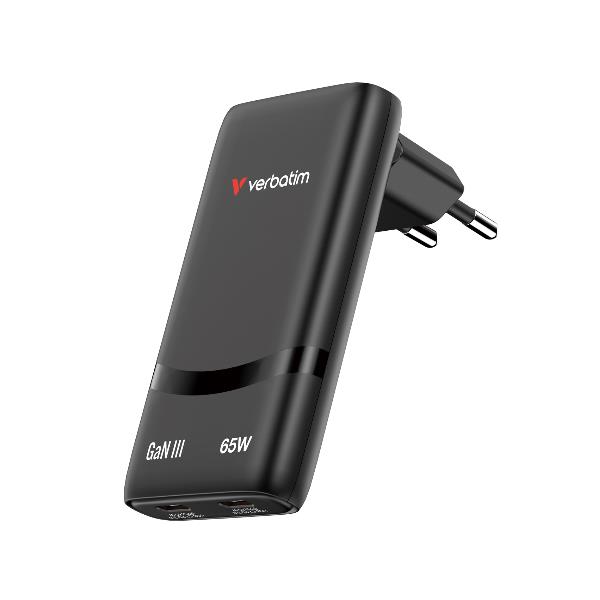 Alimentatore da muro 2 porte USB C 65W