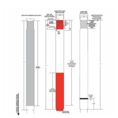 Z-BAND ULTRASOFT 25X279MM ROSSO
