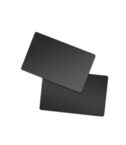 CARD,FOOD SAFE PVC,30 MIL,BLACK/BLACK,MATTE (500 BOX)