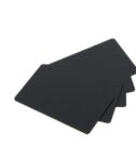 CARD,FOOD SAFE PVC,30 MIL,BLACK/BLACK,GLOSSY (500 BOX)
