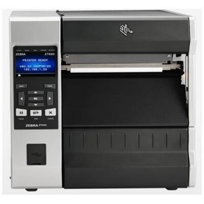 ZT620TT 203DPI, USB, SERIALE, ETHERNET, BTLE, RIAVVOLGITORE, DISPLAY A COLORI