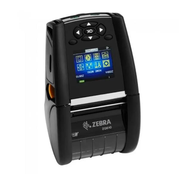 DT Printer ZQ610 Plus 2"/48mm Healthcare; English/Latin fonts,Dual 802.11AC / BT4.x, Linered platen, 0.75" core, Group E, Belt clip