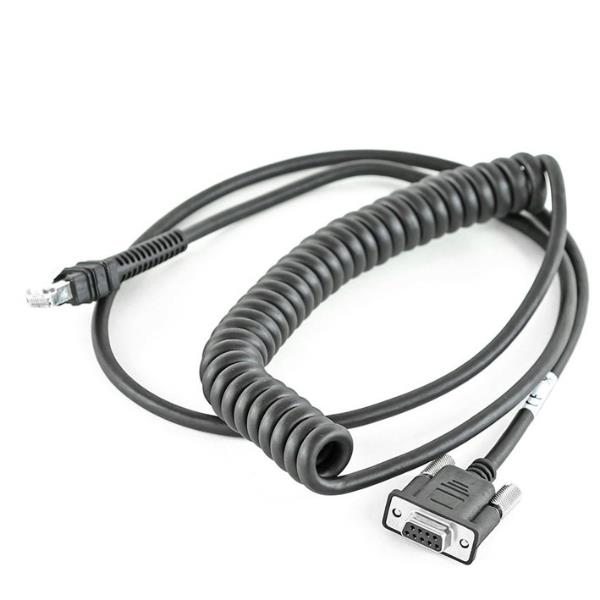 RS232 2.8 mt. COILED, NIXDORF BEETLE - 5V DIRECT POWER